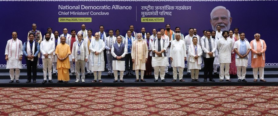 PM chairs the NDA Chief Ministers’ Conclave
