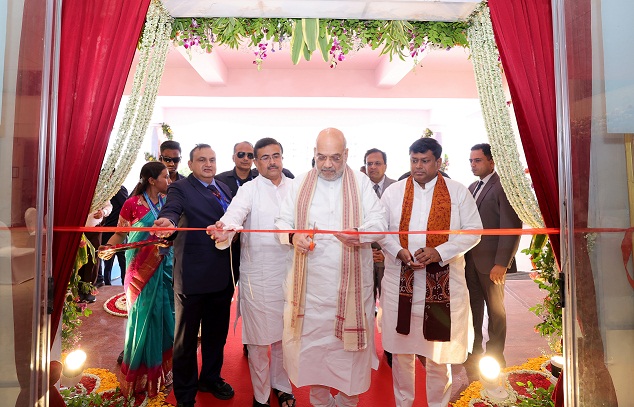 Union  Minister  Amit Shah has inaugurates new building of Central Forensic Science Laboratory in Kolkata
