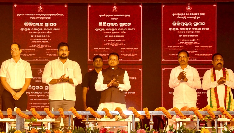 Odisha Chief Minister Mohan Charan Majhi Launches Rs 5,500 Cr Projects in Ganjam