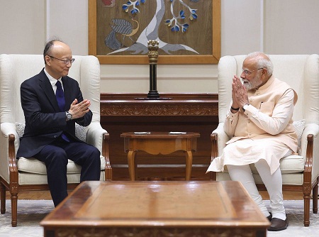 Prime Minister meets the President of Asian Development Bank