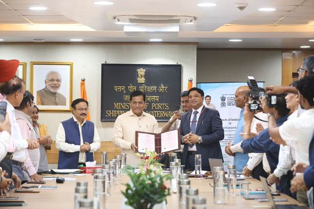 Sarbananda Sonowal Inaugurates India’s First Maritime NBFC — Sagarmala Finance Corporation Limited