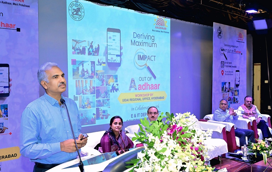 State-level workshop on deriving maximum impact out of Aadhaar