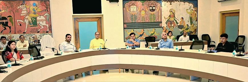 Inter-ministerial committee meeting for the Bhubaneswar Metro Rail Project was held today