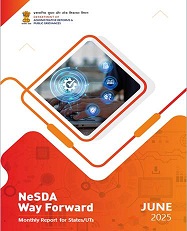 26thEdition of the NeSDA – Way Forward Monthly Report for States/UTs released Total  22,478 e-services are provided across States/UTs
