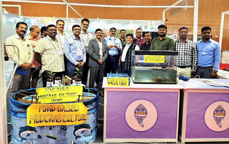 ECRICC Odisha Wins First Prize in Government Sector at Seafood Expo Bharat 2025