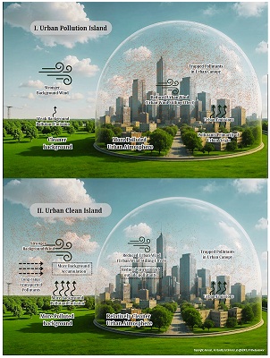 IIT Bhubaneswar Study Uncovers Surprising ‘Clean Air Domes’  Over North Indian Cities
