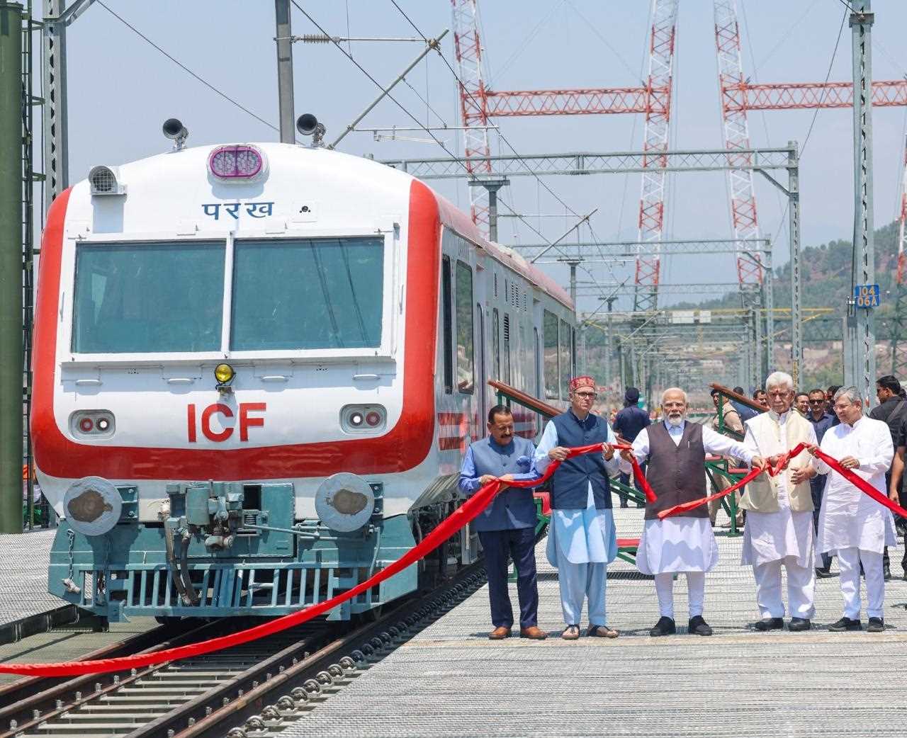 Prime Minister hails arrival of first freight train to Kashmir Valley, calls it a great day for commerce and connectivity