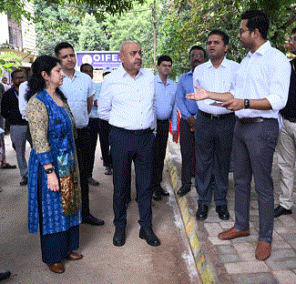 Hon’ble Prime Minister of India Advisor conducted a ‘Spot Assessment’ field visit to slum settlements in Bhubaneswar