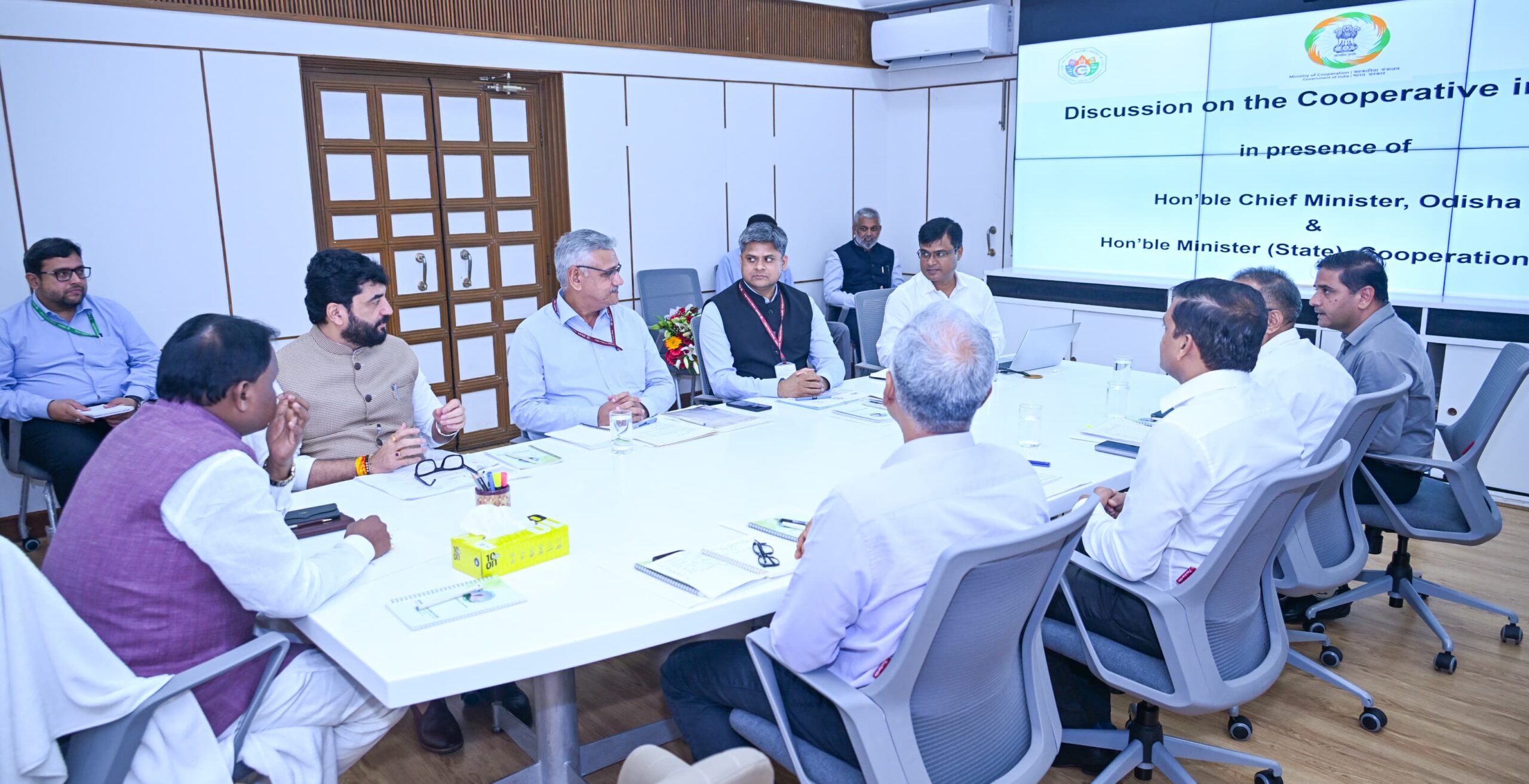 Odisha CM  Seeks Central Support for state’s Cooperative Development