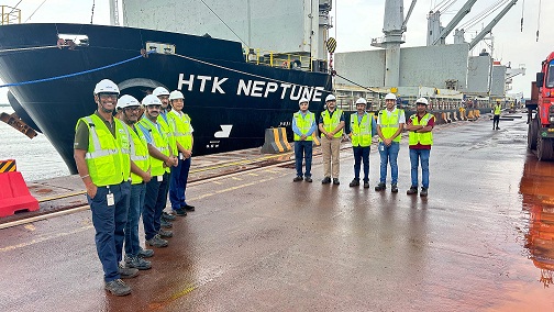 Dhamra Port marks Milestone with First Steel Slab Cargo