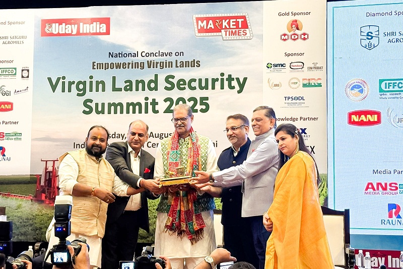 Odisha Deputy CM KV Singh Deo Showcases State’s Organic Farming Vision At Virgin Land Security Summit