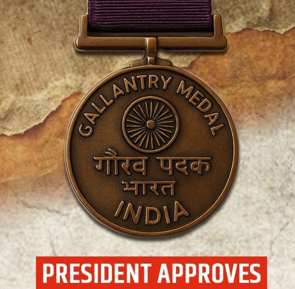 1090 Personnel Honoured With Gallantry, Service Medals