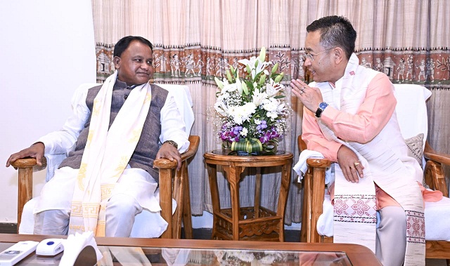 Sikkim Chief Minister Shri Prem Singh Tamang met with his Odisha counterpart, Shri Mohan Charan Majhi