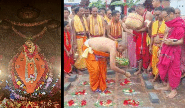 Nuakhai 2025: Nabanna Offered to Maa Samalei in Sacred Ritual