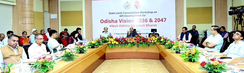 State-level Workshop on KPI Development for “Viksit Odisha – Vision 2036 & 2047”