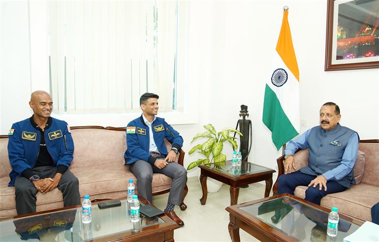 “Shubhanshu’s Space voyage vindicates the vision of an Atmanirbhar and Vishwabandhu Bharat”: Dr Jitendra Singh