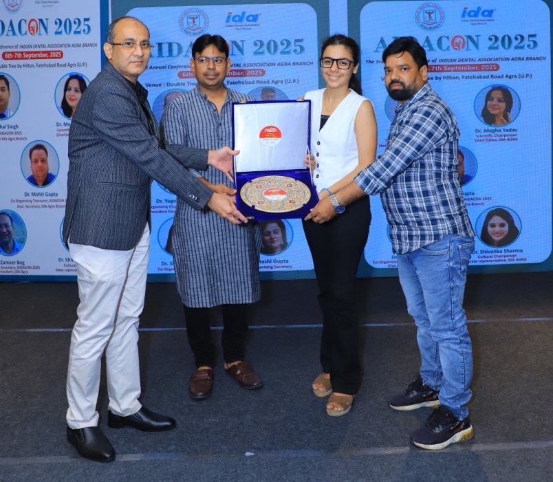 Dabur Red Paste Receives “Dentist Most Trusted Oral Care Brand” Award by IDA Agra