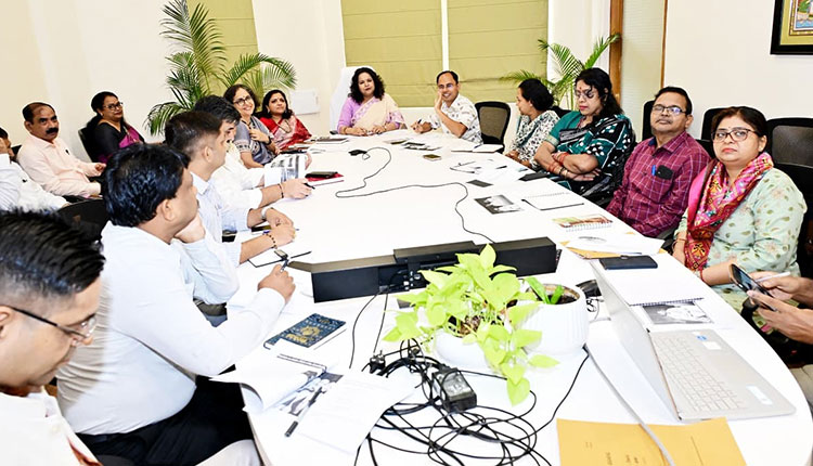 Development Commissioner Reviews Project Works Of ST SC Devt.  & MBCW Department
