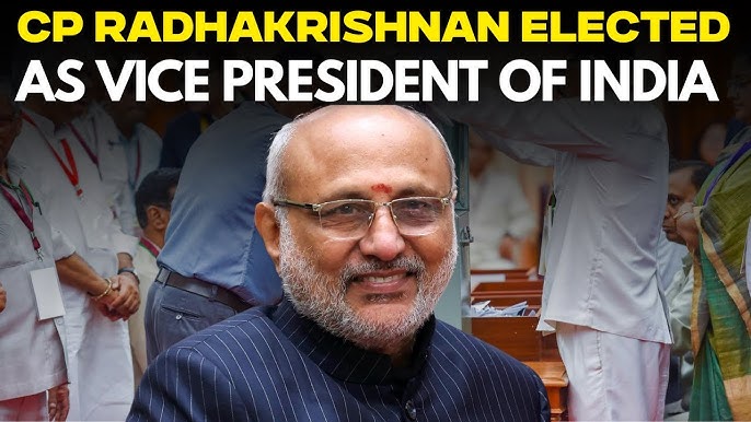 NDA candidate C.P. Radhakrishnan elected 15th Vice-President of India