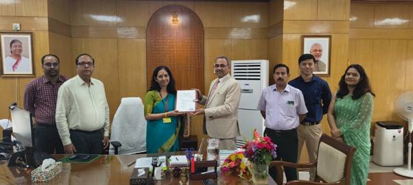 Ms. Vandana Gupta assumed the charge of Controller General of Communication Accounts