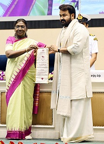 Malyalam Actor Mohanlal Honoured With Dadasaheb Phalke Award 2023