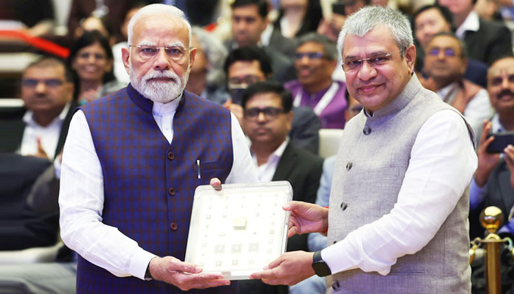 3 Odisha-Made Semiconductor Chips Unveiled  At Semicon India 2025