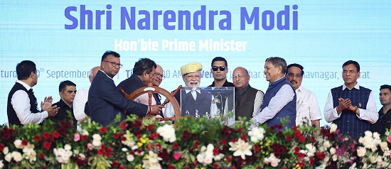 Prime Minister Shri Narendra Modi addresses the ‘Samudra se Samriddhi’ event