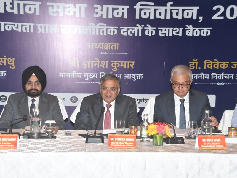 Political Parties significant stakeholder of a strong democracy: CEC Gyanesh Kumar