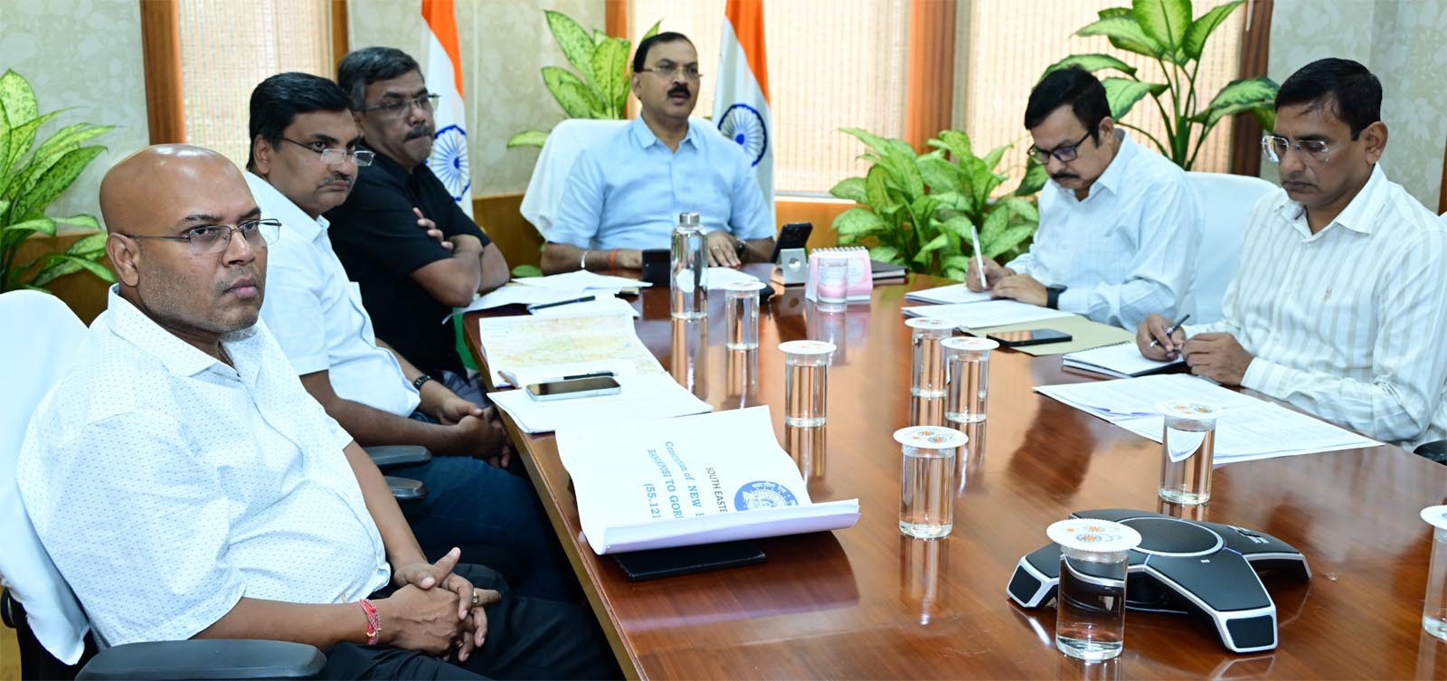 Forest, Environment, and Climate Change Department conducted a review meeting of its senior officials