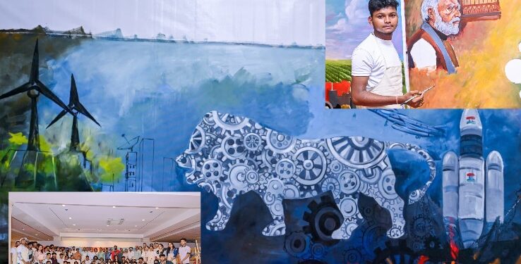 Odisha Lalit Kala Akademi Hosts ‘Viksit Bharat’ Painting Workshop