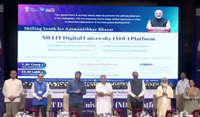 Union Minister Ashwini Vaishnaw  inaugurates the  NIELIT Centre in Balasore