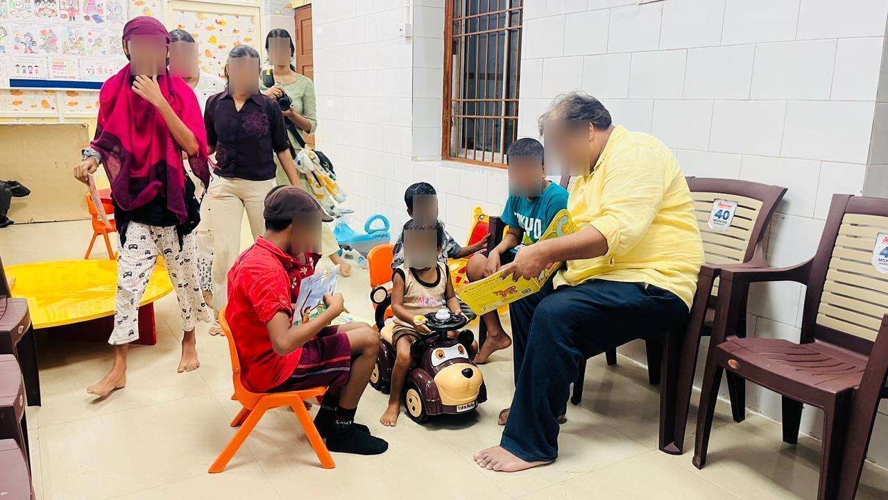 Pediatric Library for Child Patients at AHPGIC, Cuttack