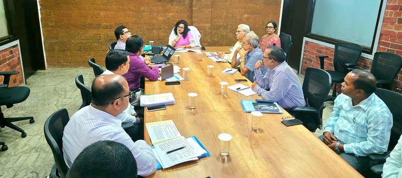 Development Commissioner-cum-ACS AnuGarg reviews progress of Kanupur, Subarnarekha and Anandpur Projects