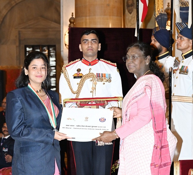 PRESIDENT OF INDIA PRESENTS MY BHARAT – NATIONAL SERVICE SCHEME AWARDS