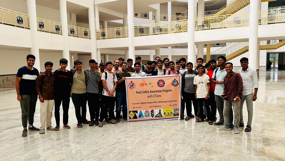 Road Safety Awareness Programme held at IIT Bhubaneswar