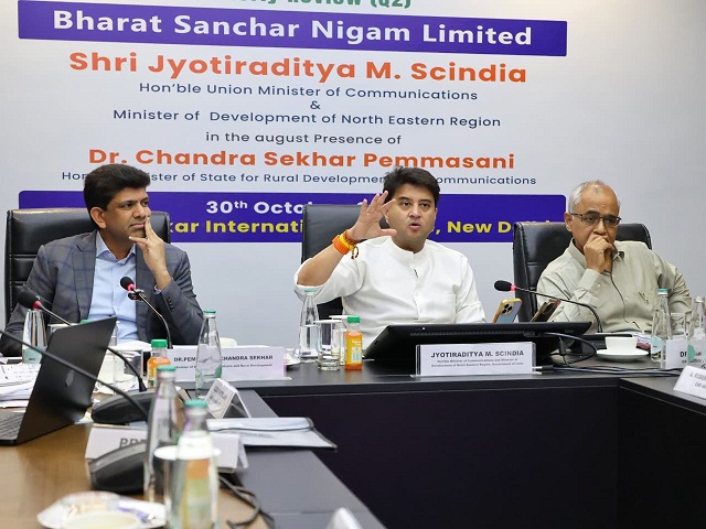 Jyotiraditya Scindia Charts Roadmap for BSNL’s Continued Profitability and Growth
