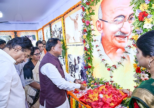 Odisha Assembly hosted a state-level Gandhi Jayanti celebration