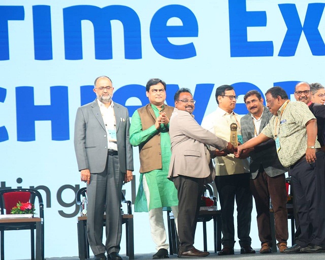 Odisha State Stall at India Maritime Week (IMW) 2025 in Mumbai has been awarded the title of Best Stall