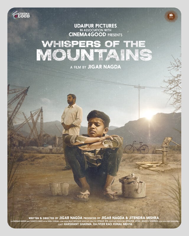 Rajasthani feature film Whispers of the Mountains has been officially selected for the prestigious Indian Panorama section at the 56th International Film Festival of India
