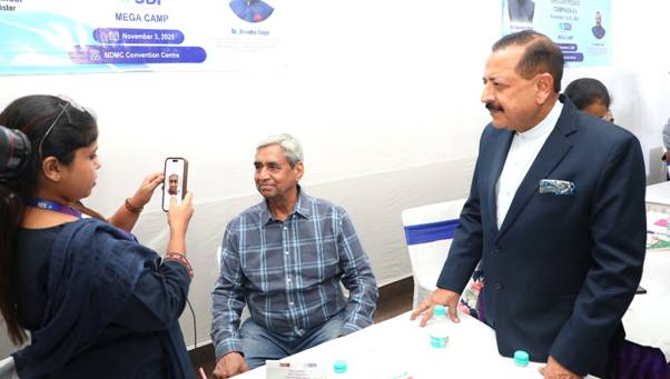 Dr. Jitendra Singh, MOS (PP) inaugurates Mega Pensioners’ Camp organized by State Bank of India