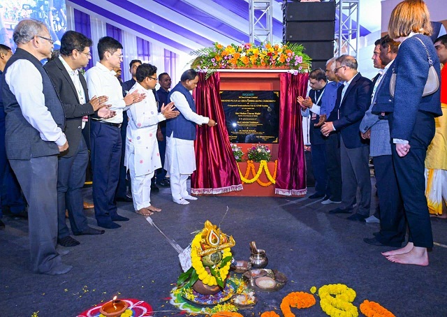 Odisha CM laid the foundation ceremony for a ₹2,067 crore semiconductor manufacturing unit