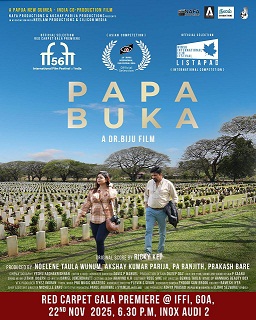 Akshay Kumar Parija’s ‘Papa Buka’ Set for Red Carpet Gala Premiere in 56 IFFI
