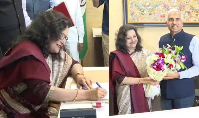 Anu Garg officially took charge as the state’s new Chief Secretary