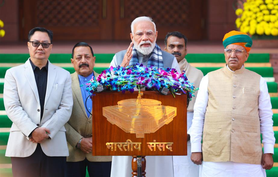 Prime Minister Shri Narendra Modi’s remarks at the beginning of the Winter Session of 2025