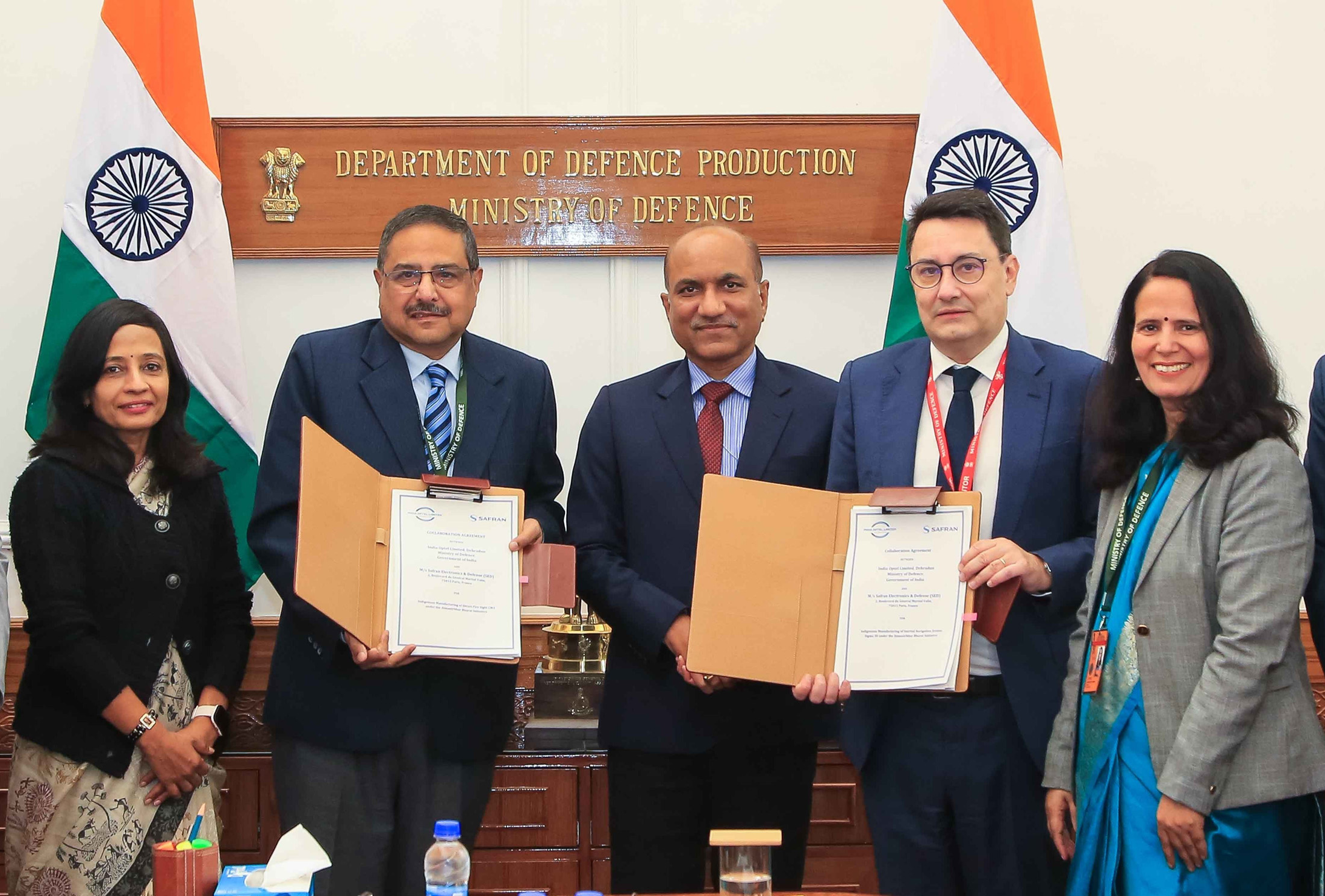 India Optel Limited has signed a collaboration agreement with Safran Electronics & Defense