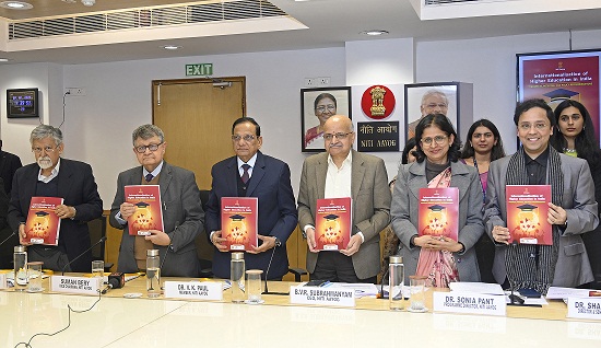 NITI Aayog Releases Report on ‘Internationalisation of Higher Education in India’
