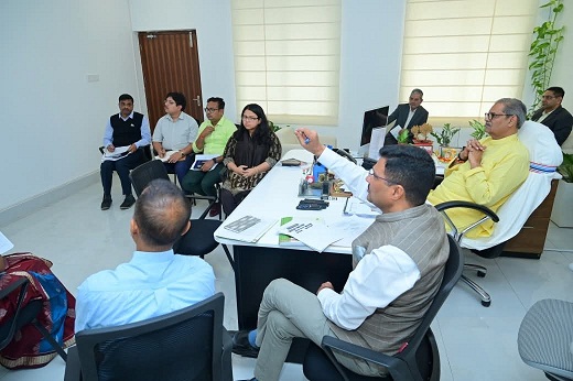 Deputy Chief Minister reviewed the progress on Speciality Rice and Millet Factory Project