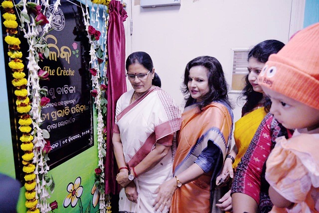 Odisha Deputy CM inaugurates ‘KALIKA’ Crèche at Kharavel Bhawan