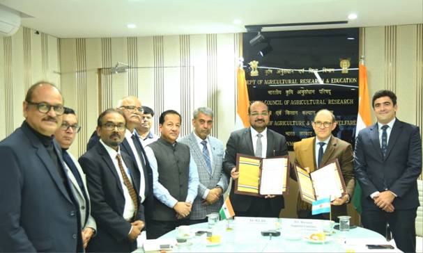 India and Argentina sign ICAR-INTA Work Plan 2025-27 to boost bilateral agricultural research and technology exchange