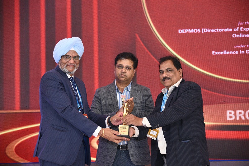 NIC-Odisha bagged “Excellence in Digital Governance” Award